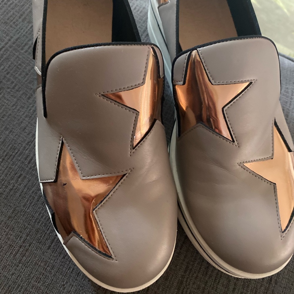 Stella McCartney star platform shoes Binxstar slip on